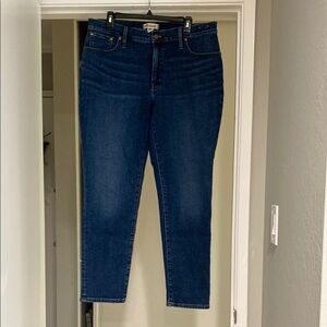 Madewell mid rise perfect vintage Dark Blue Jeans